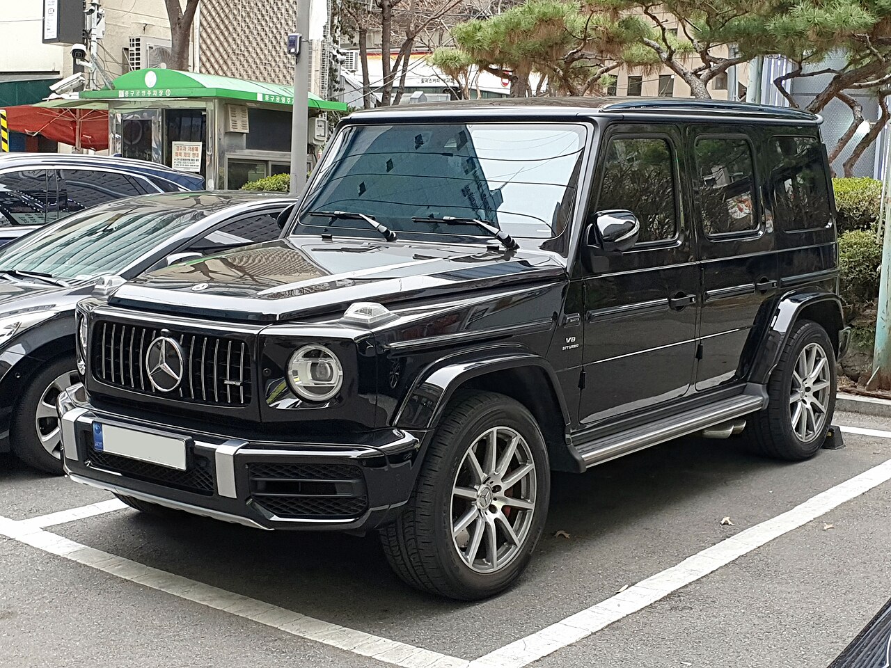 국내에서 포착된 메르세데스-AMG G63 W453A 모델 모습