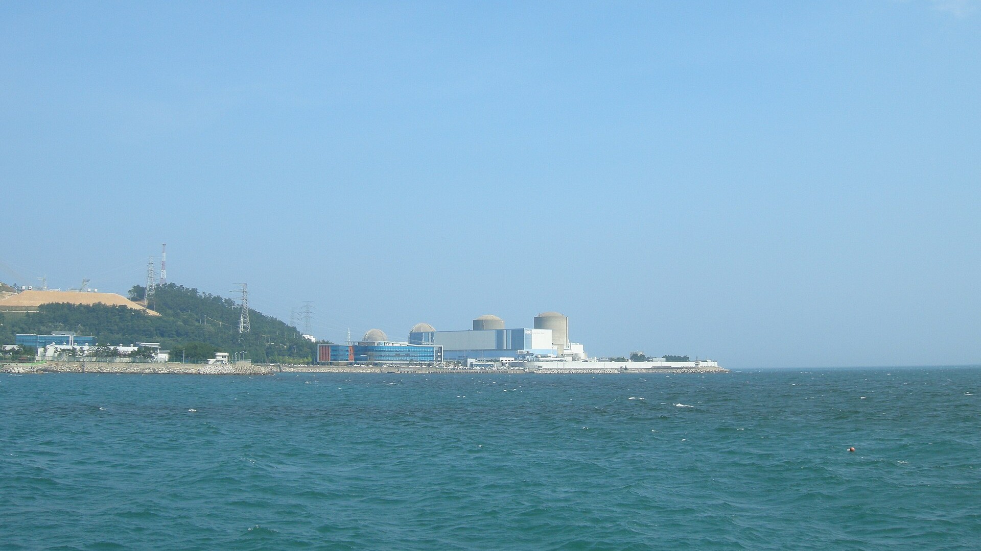 경남 고리원자력발전소 전경, 두산에너빌리티 원전 기자재가 투입된 국내 원전