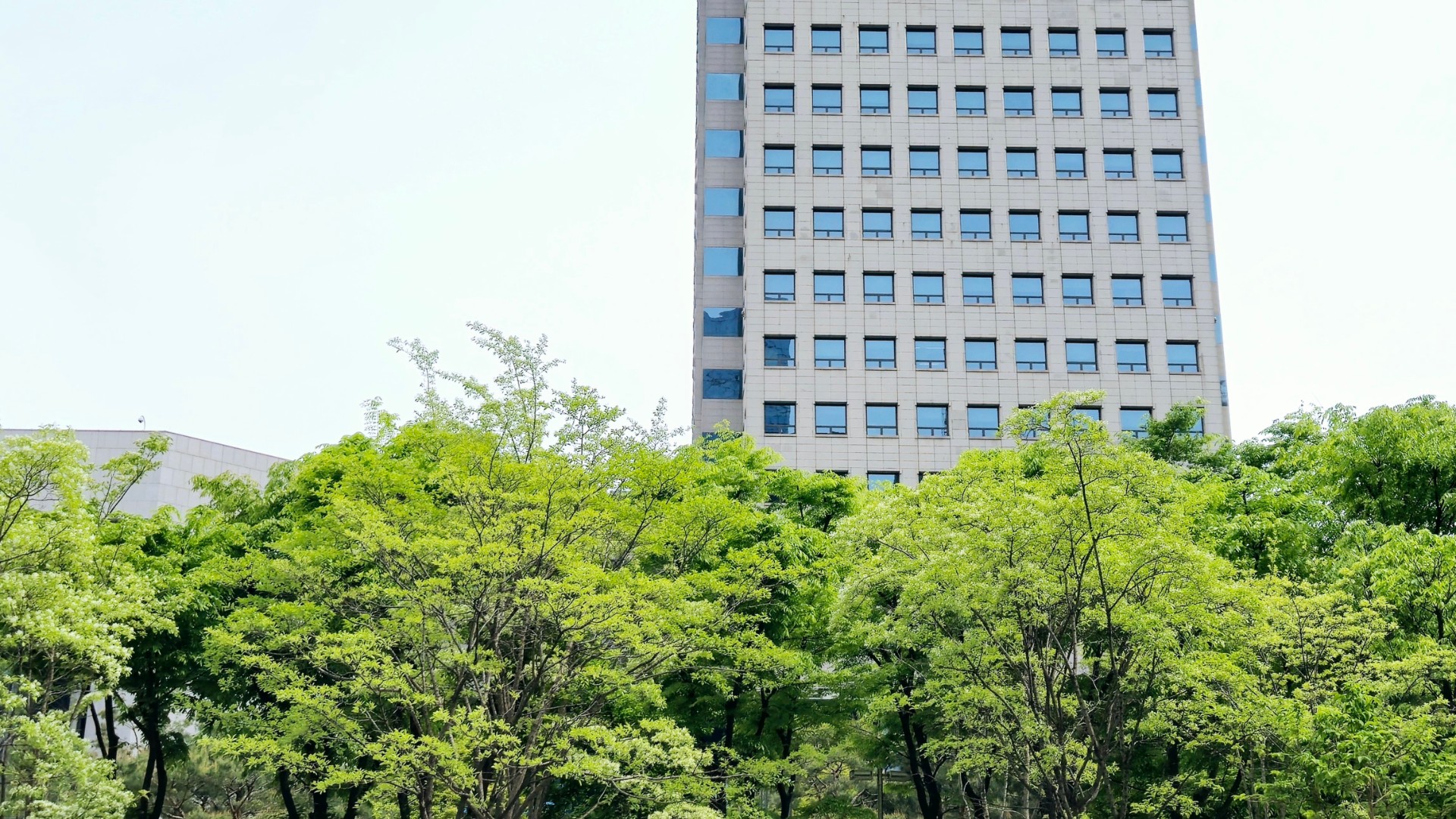 여의도에 위치한 한국거래소 건물
