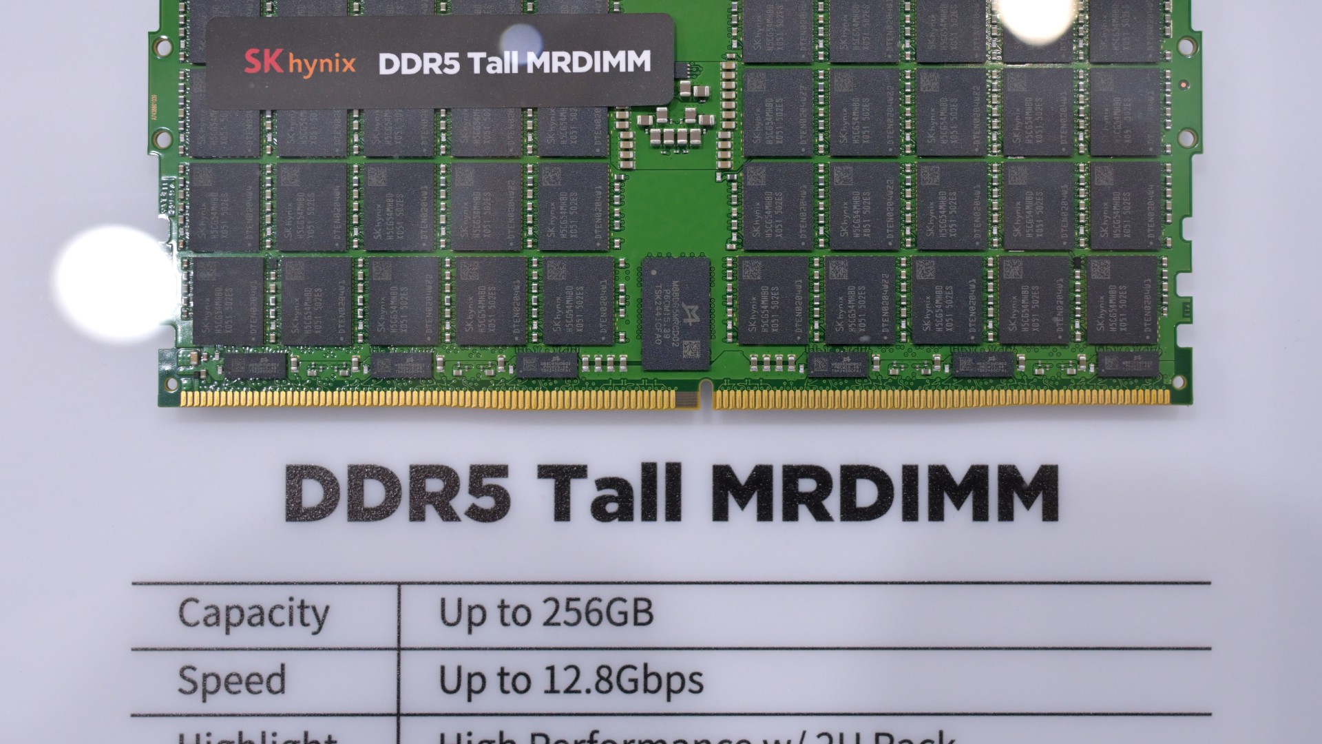 SK하이닉스 DDR5 MRDIMM 메모리 모듈, 서버용 D램 가격 상승